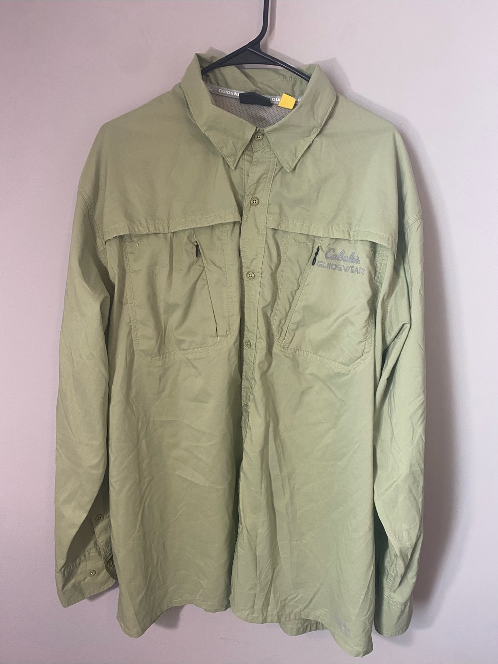 Cabela's Lightweight Guidewear Long-Sleeve Shirt Jacket - Sage Green